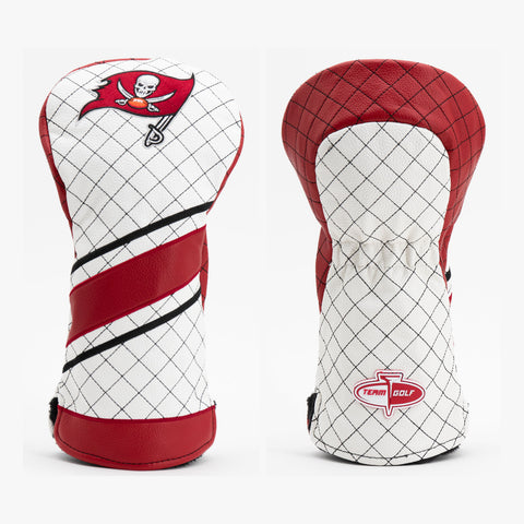 Tampa Bay Buccaneers Striped Quilted Driver Headcover