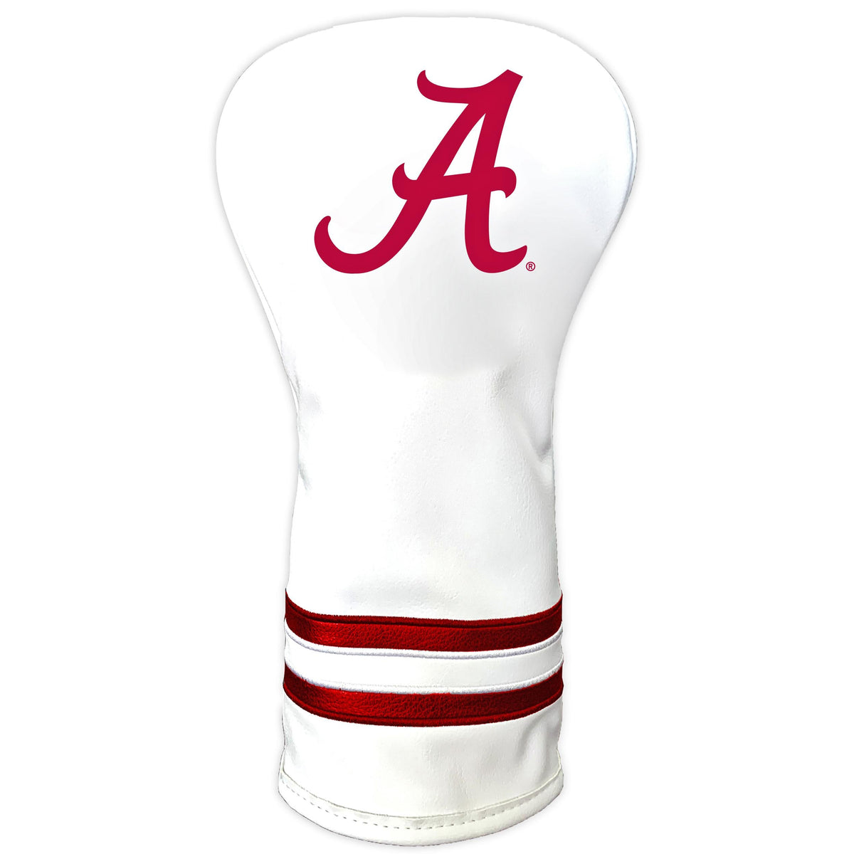 Alabama Crimson Tide vintage driver white printed golf headcover