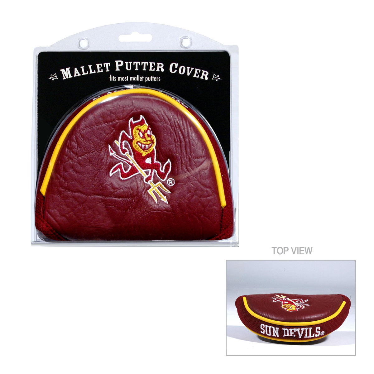 Arizona State Sun Devils Vintage Embroidered Mallet Putter Headcover
