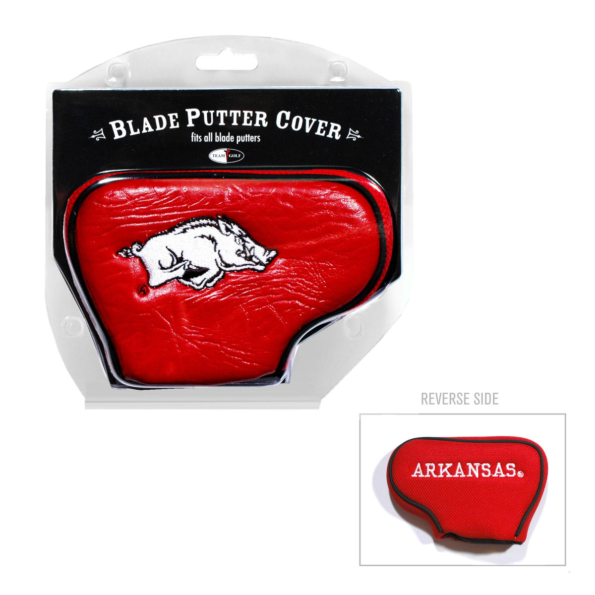 Arkansas Razorbacks Vintage Embroidered Blade Putter Headcover
