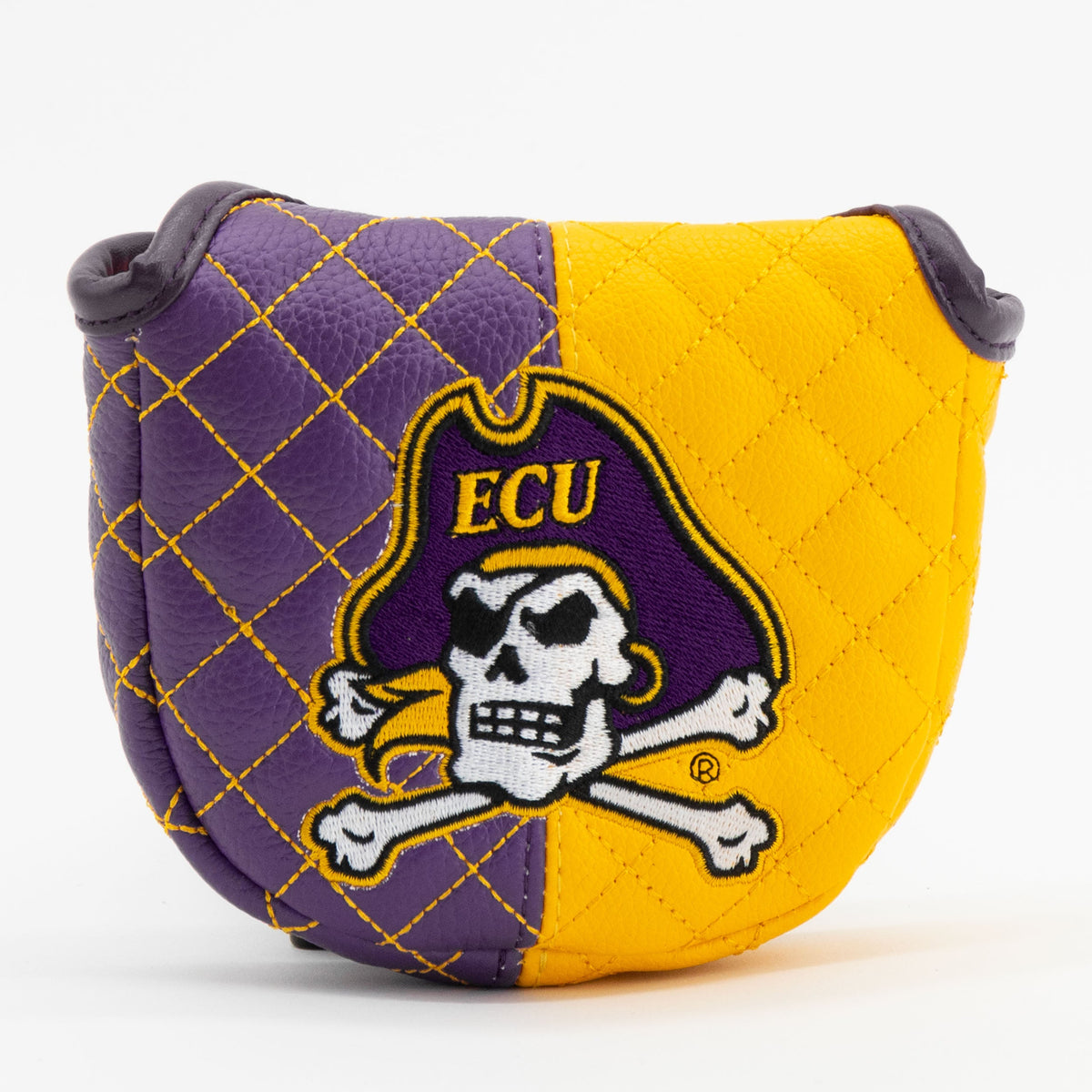 East Carolina Pirates Split Quilted Mallet Putter Headcover - golf headcover product images
