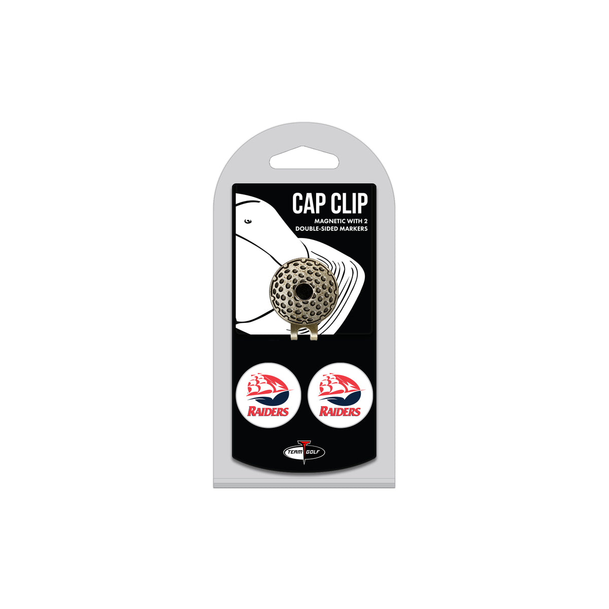 SHIPPENSBURG hat clip with two golf ball markers