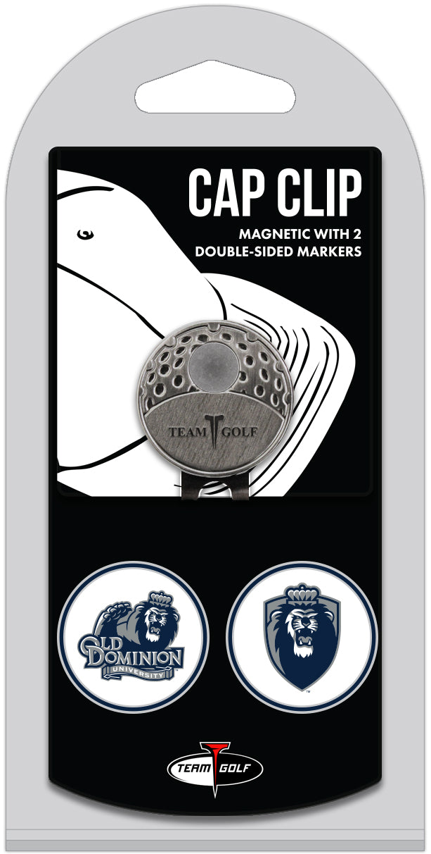 OLD DOMINION hat clip with two golf ball markers