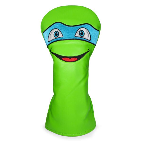 Teenage Mutant Ninja Turtles “Rad Shell Squad” Headcovers - Blue mask (Leo) = Driver - Club Rehab