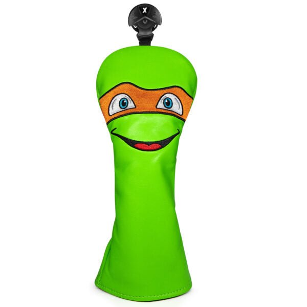Teenage Mutant Ninja Turtles “Rad Shell Squad” Headcovers - Orange mask (Mikey) = Fairway - Club Rehab