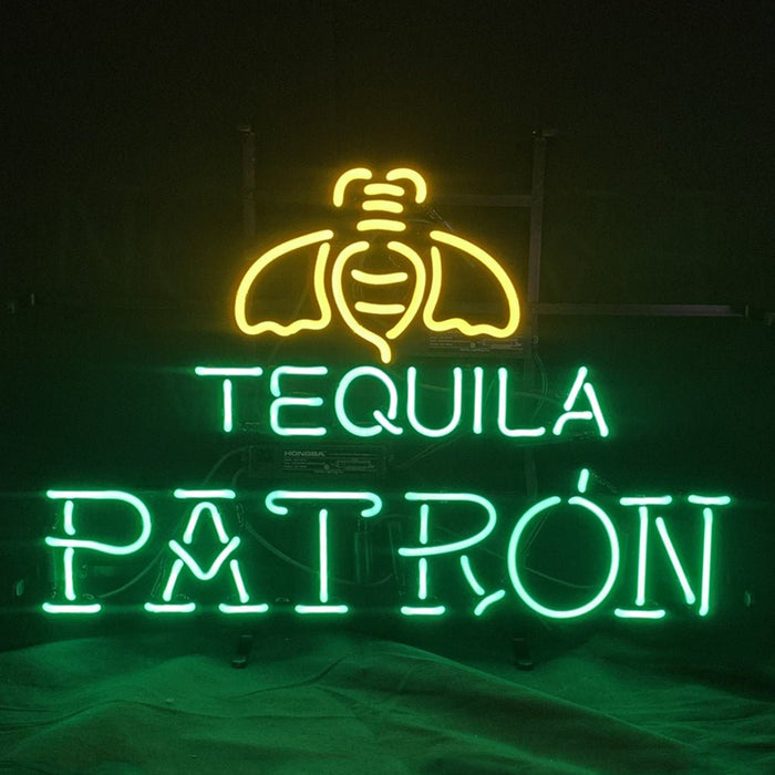 Tequila Patron Beer Lager Neon Signs Light - Club Rehab