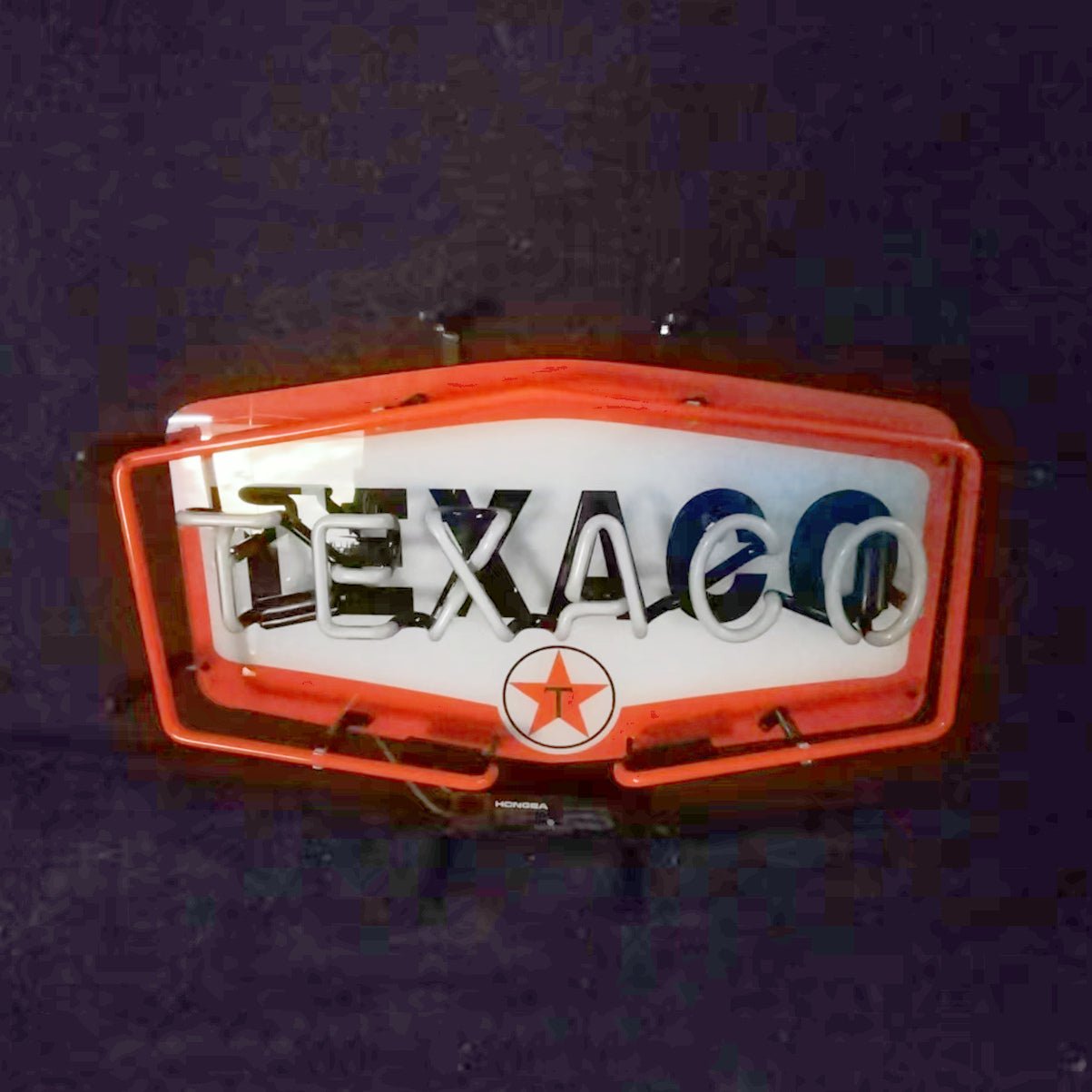 Texaco Gasoline Neon Light Sign - Club Rehab