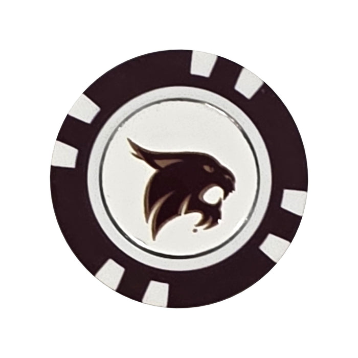 Texas State Bobcats Golf Chip Ball Marker