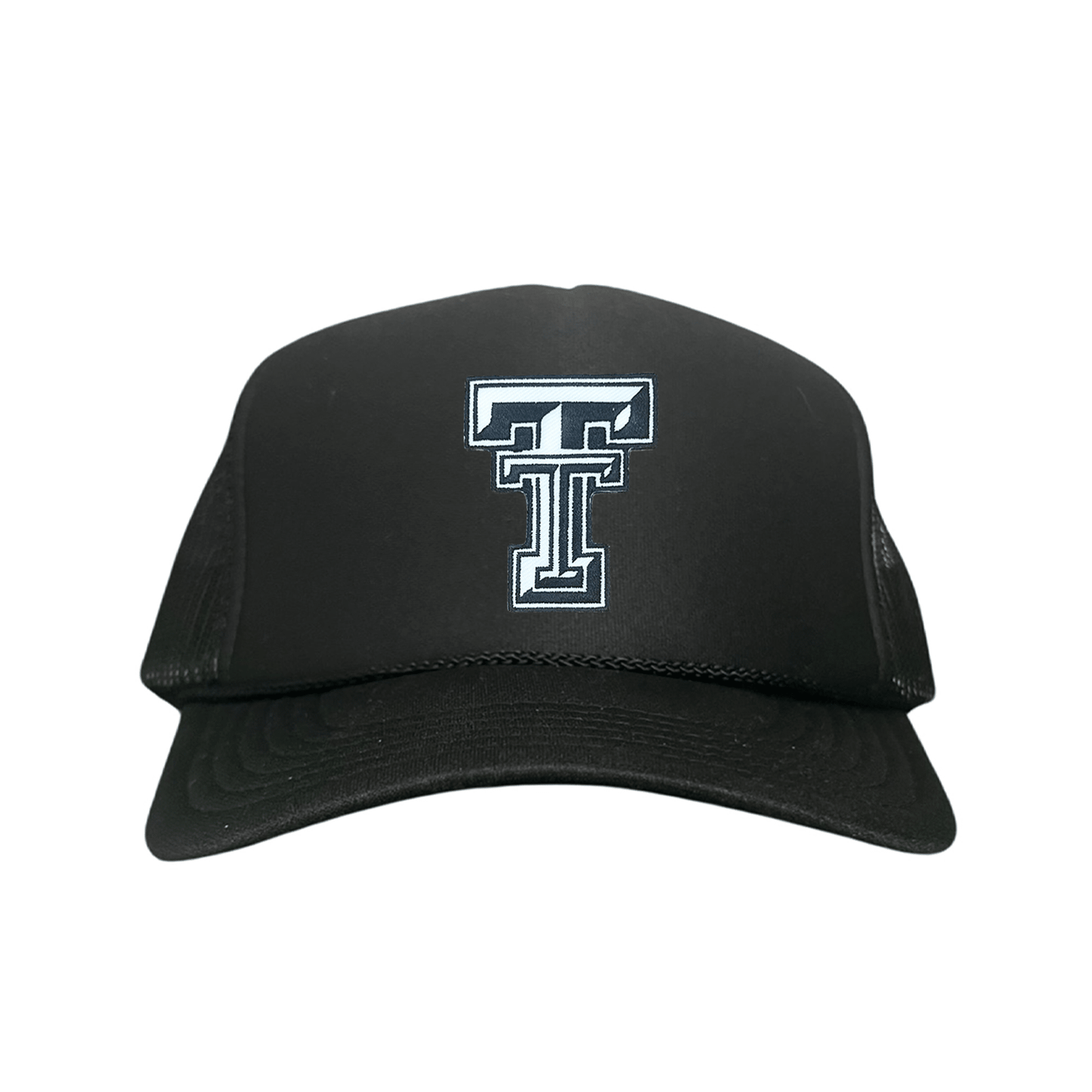 Texas Tech Logo Patch / Hats / 243 / TXTECH041 / MM - Khaki Foam Curved Mesh - Club Rehab