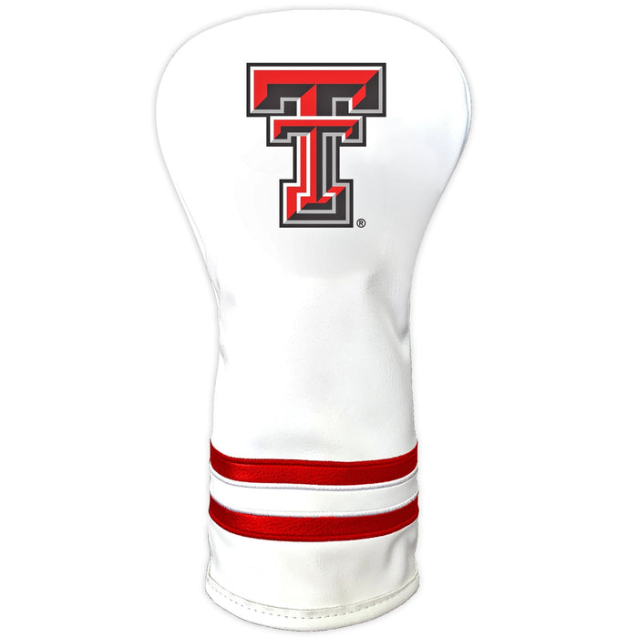 Texas Tech Red Raiders Vintage Golf Headcovers – White - Club Rehab