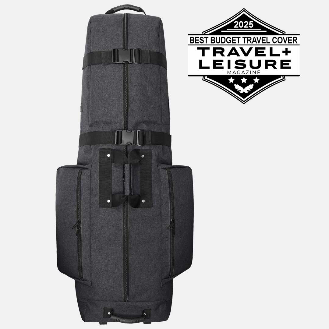 The Constrictor Golf Travel Bag | Superior Style - Gunmetal - Club Rehab