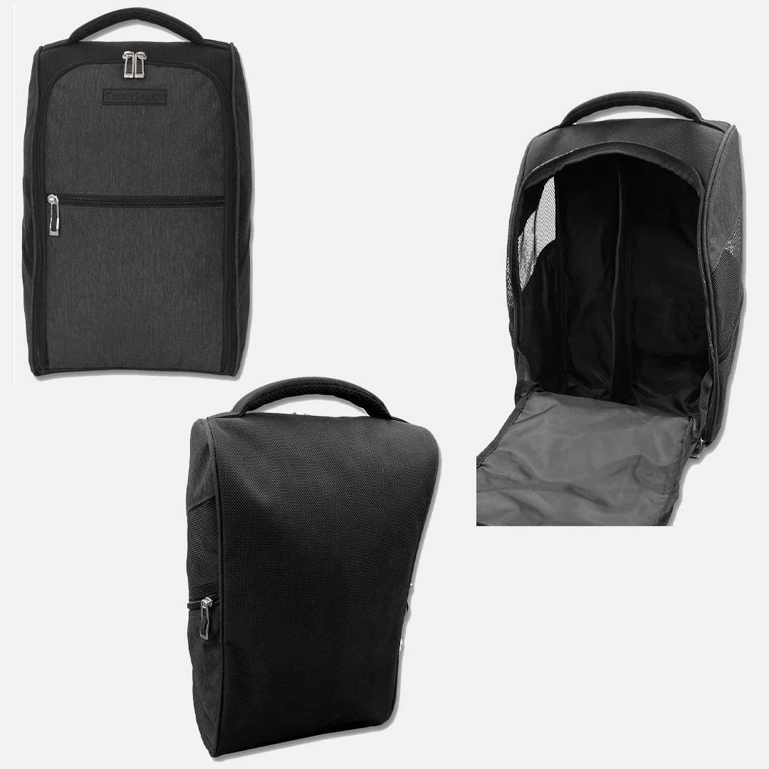 The Constrictor Golf Travel Bag | Superior Style - Gunmetal Travel Set - Club Rehab