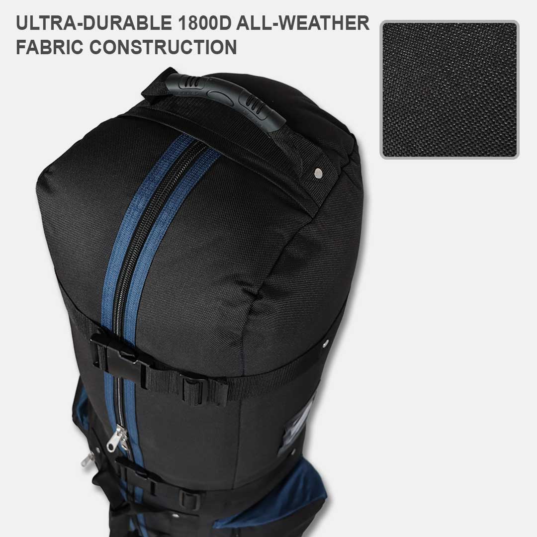 The Constrictor Golf Travel Bag | Superior Style - Black/Navy - Club Rehab