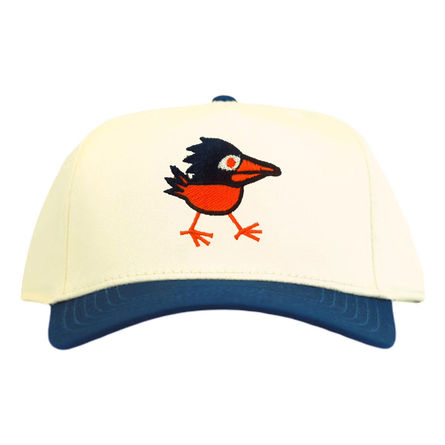 The Doodle Bird - Cream / Navy Bird - Club Rehab
