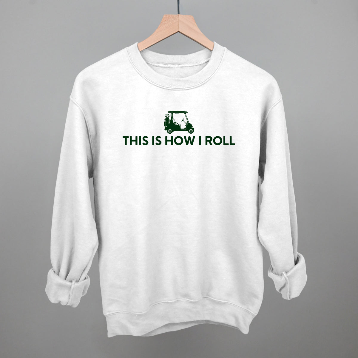This Is How I Roll (Golf Cart), White version, alternate product view 13