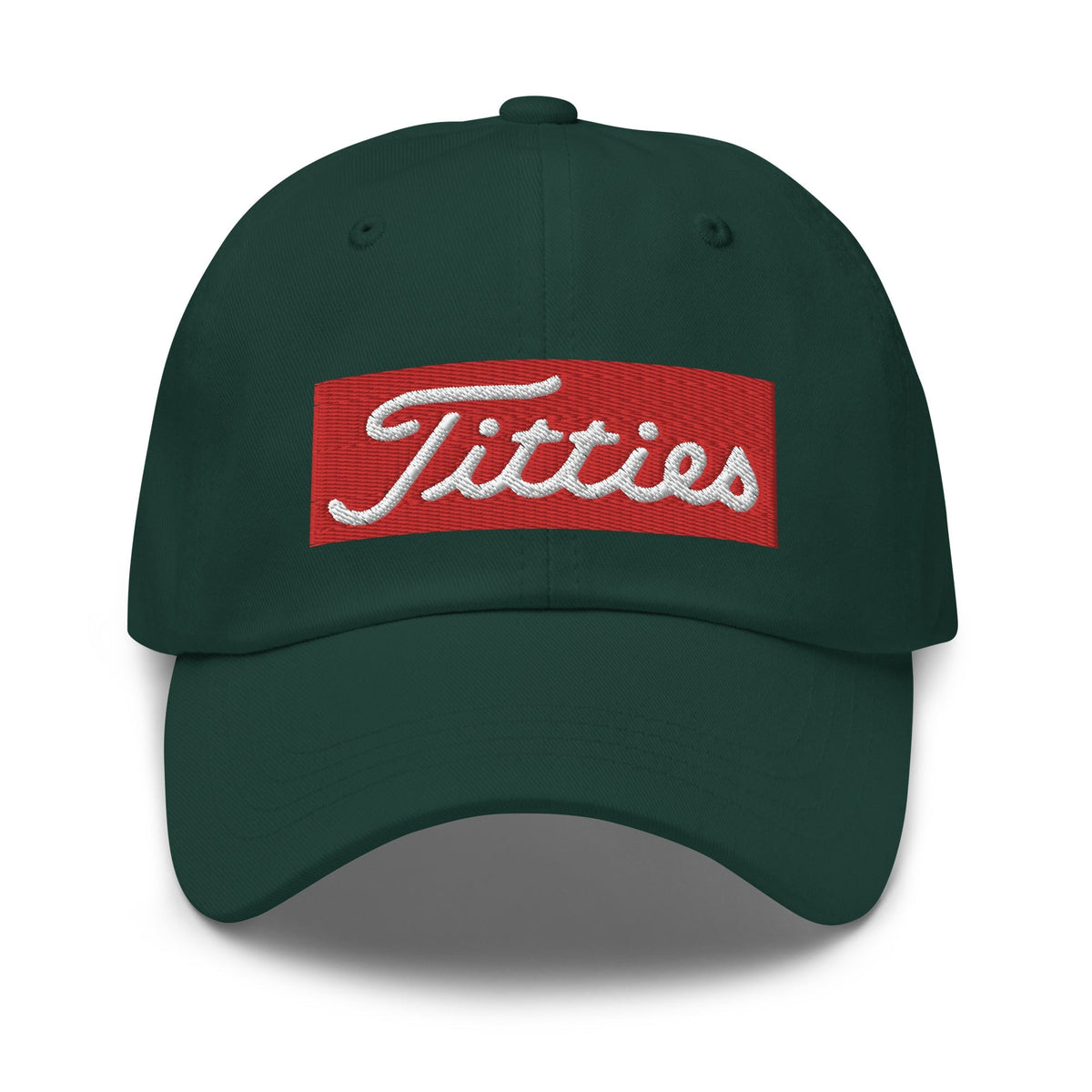 Titties Baseball Hat - Spruce - Club Rehab