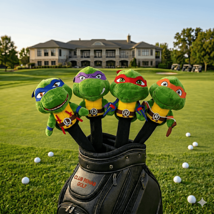 TMNT Driver Headcovers - Leonardo (Blue) - Club Rehab