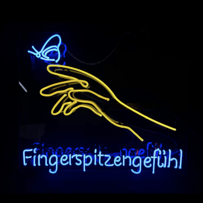 Touch Butterfly Fingerspitzengefuhl Neon Signs - Club Rehab