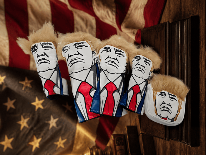 trump 250 Maga hero shot of headcovers