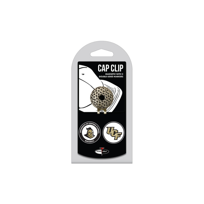 CENTRAL FLORIDA hat clip with two golf ball markers