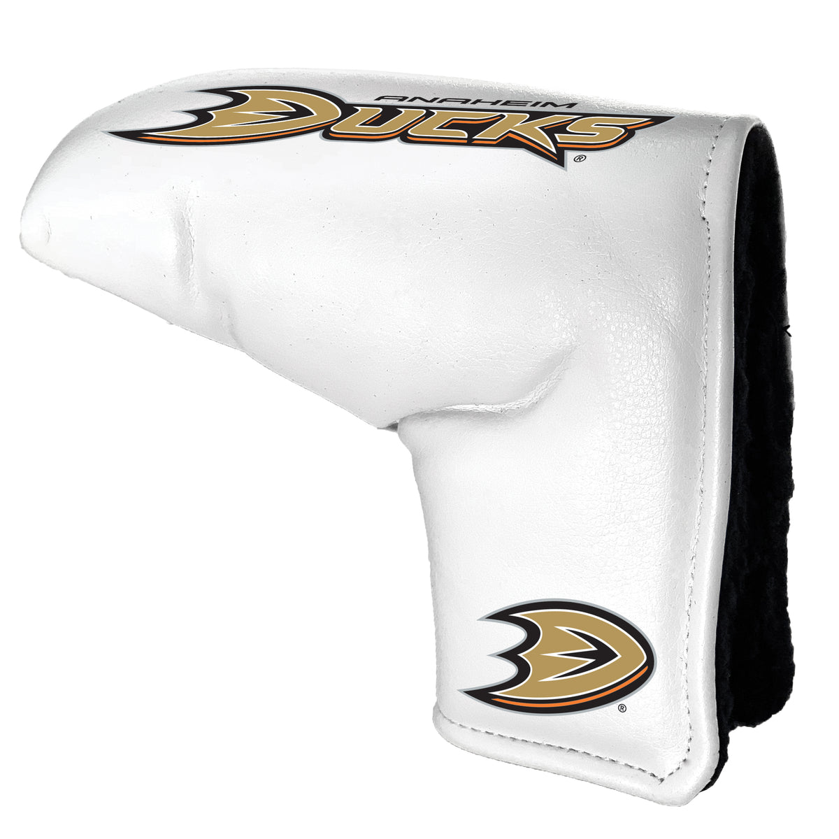 Anaheim Ducks 54 white print Tour Blade Putter Cover