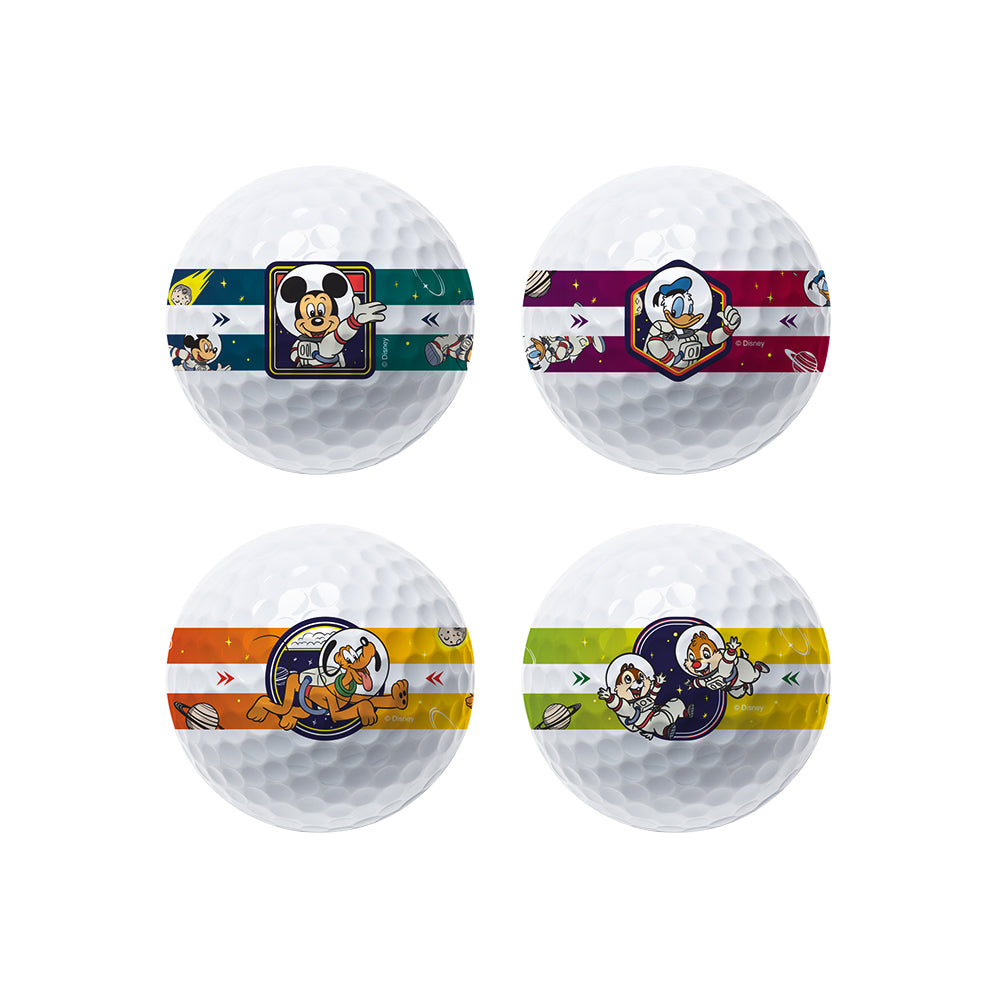 Volvik Disney Mickey & Friends Astronaut Edition Golf Balls – 1 Dozen detail