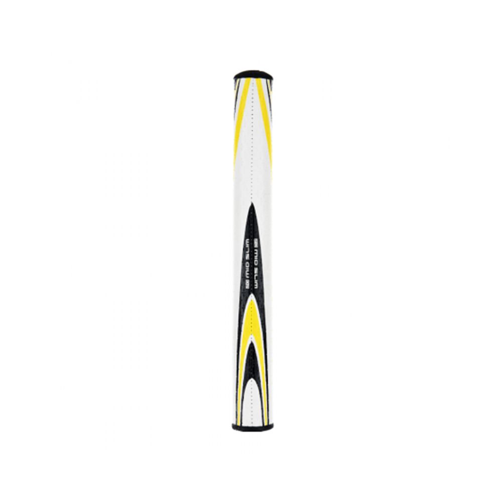 Back view of the U.S. Army SuperStroke putter grip showing the seam and Mid Slim 2.0 markings
