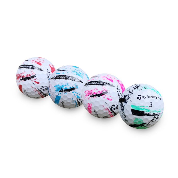 Used TaylorMade Speedsoft Ink Golf Balls - 1 Dozen - Mint - Club Rehab