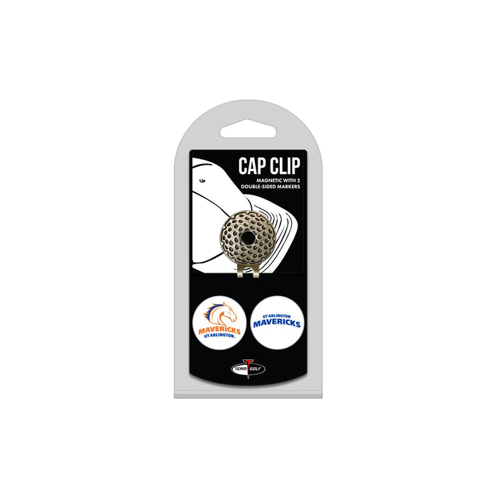 TEXAS - ARLINGTON hat clip with two golf ball markers