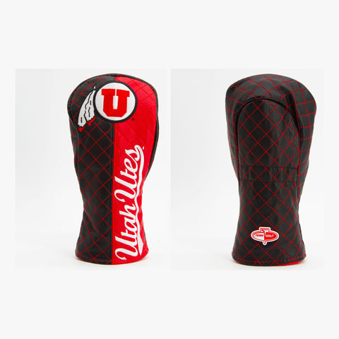 Utah Utes Split Quilted Fairway Headcover