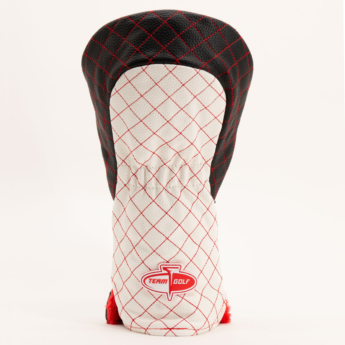 Utah Utes Striped Quilted Driver Headcover, back view