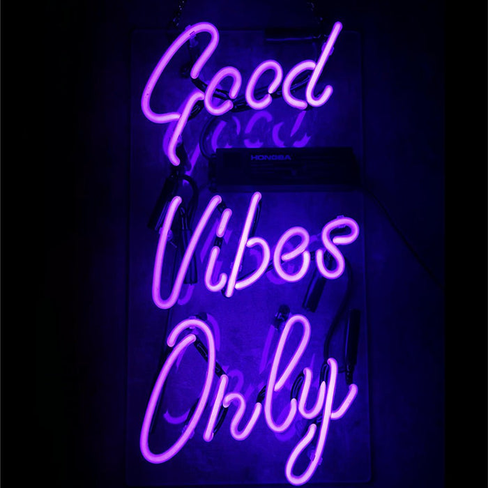 Vibes Neon Signs - Purple - Club Rehab