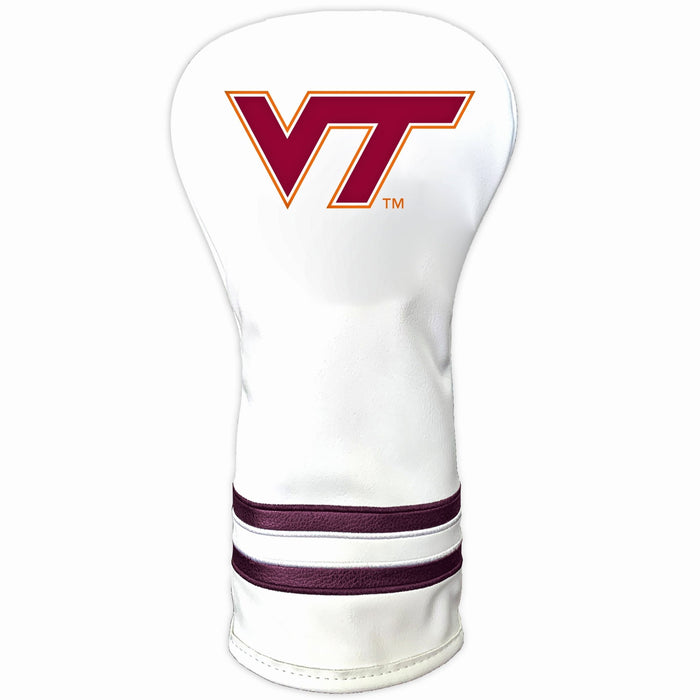 Virginia Tech Hokies Vintage Golf Headcovers – White - Club Rehab