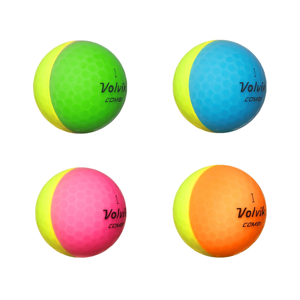Volvik Vivid Combi Golf Balls – 1 Dozen detail