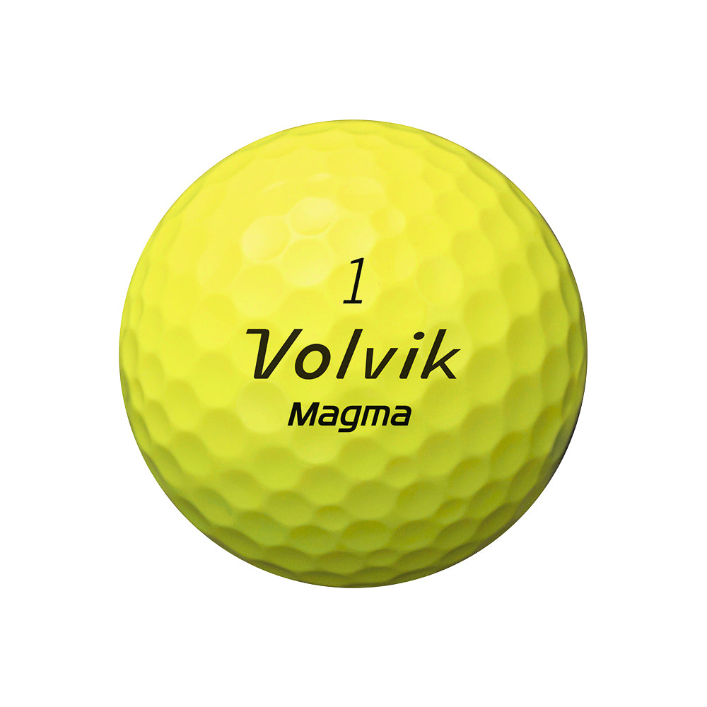 Volvik Magma Yellow front detail