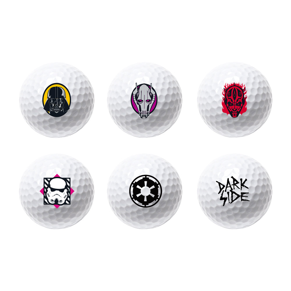 Volvik Star Wars Dark Side Power Soft Golf Balls – 6 Pack detail