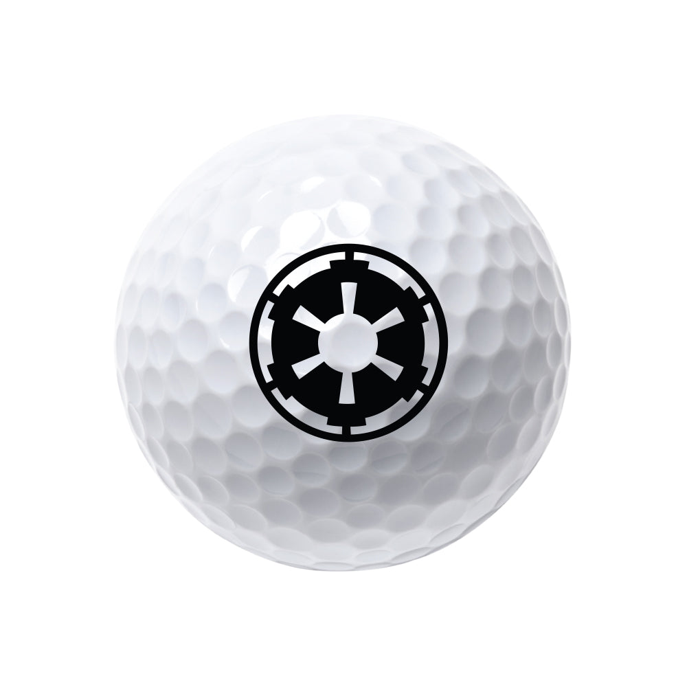 Volvik Star Wars Dark Side individual white Power Soft golf ball design 5