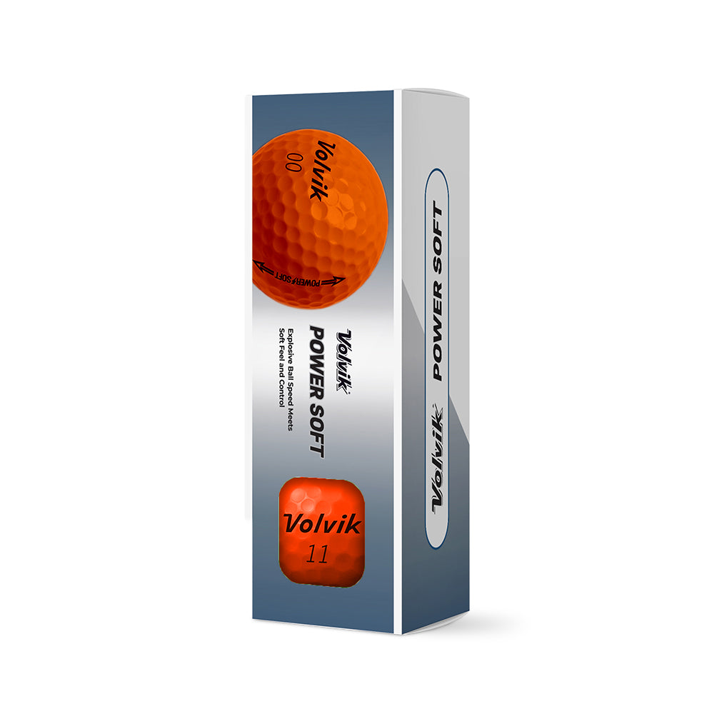Volvik Power Soft Orange — sleeve