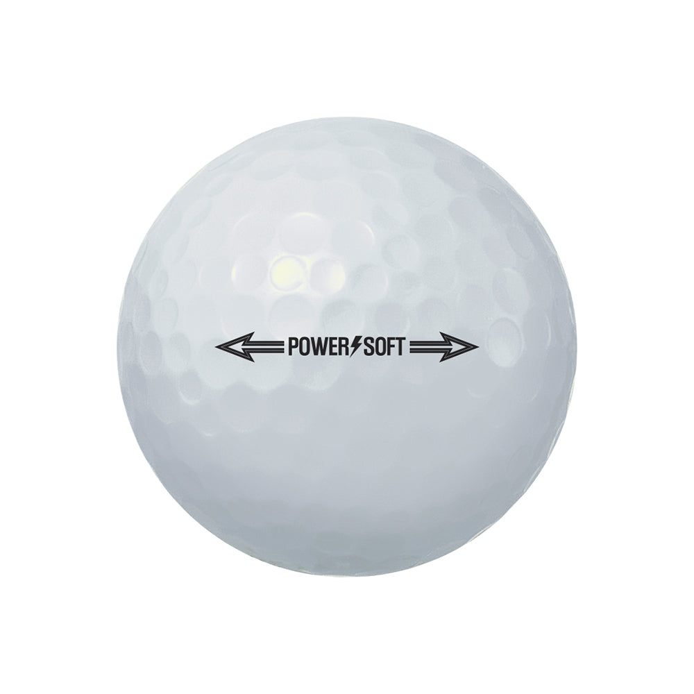 Volvik Power Soft White — ball model mark