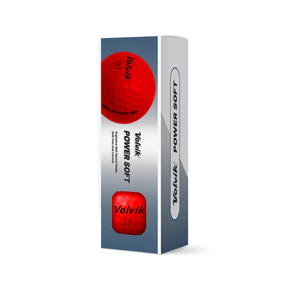 Volvik Power Soft Red — sleeve