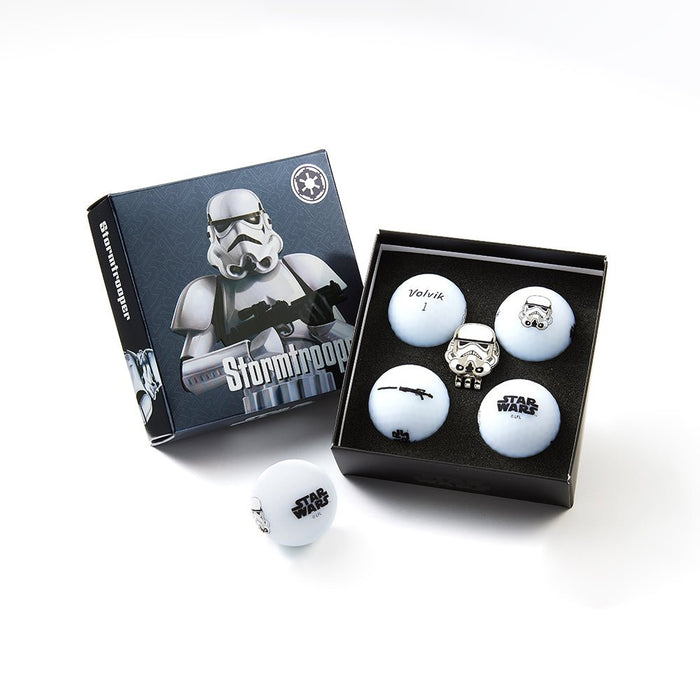 Volvik Vivid Soft Star Wars Stormtrooper Golf Balls – 4 Ball Pack - Club Rehab