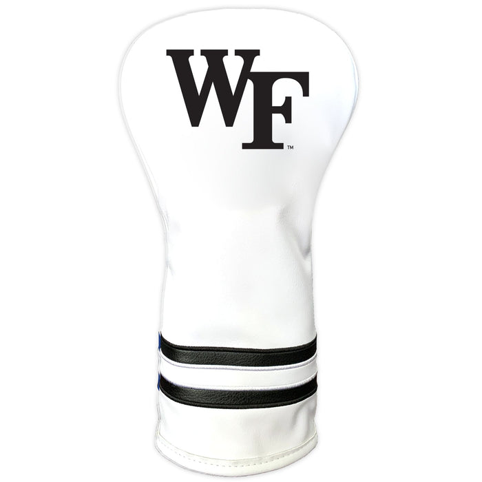 Wake Forest Demon Deacons Vintage Golf Headcovers – White - Club Rehab