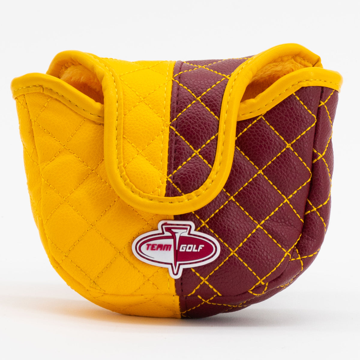 Washington Commanders Split Mallet Putter quilted headcover, back view