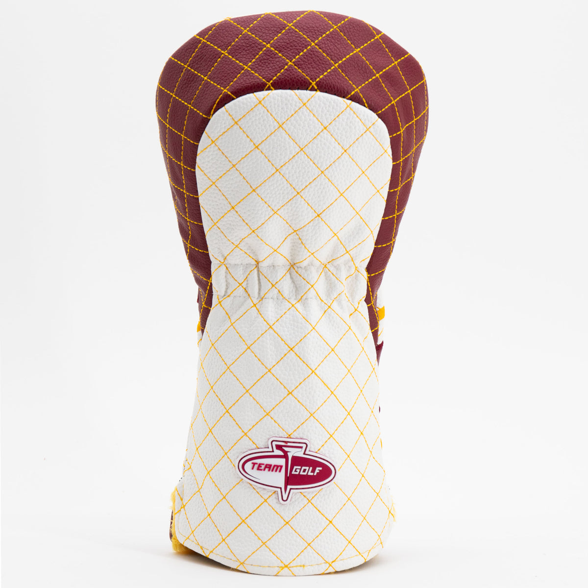Washington Commanders Striped Driver quilted headcover, back view