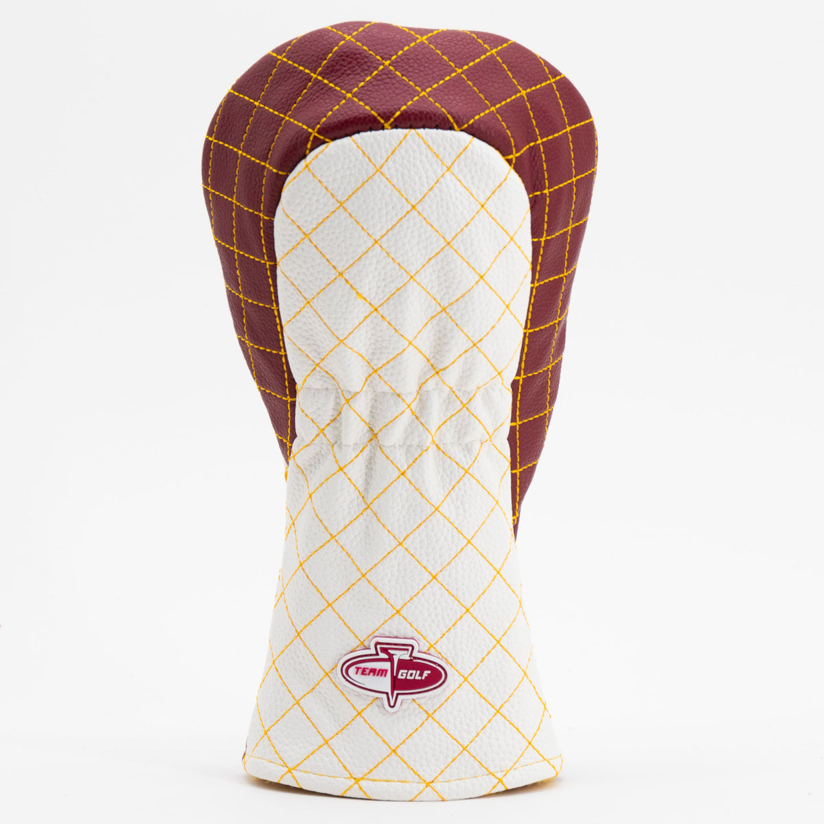 Washington Commanders Striped Fairway quilted headcover, back view
