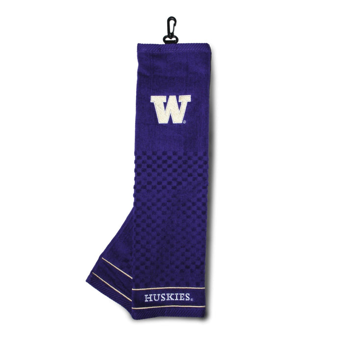 Washington Huskies embroidered golf towel