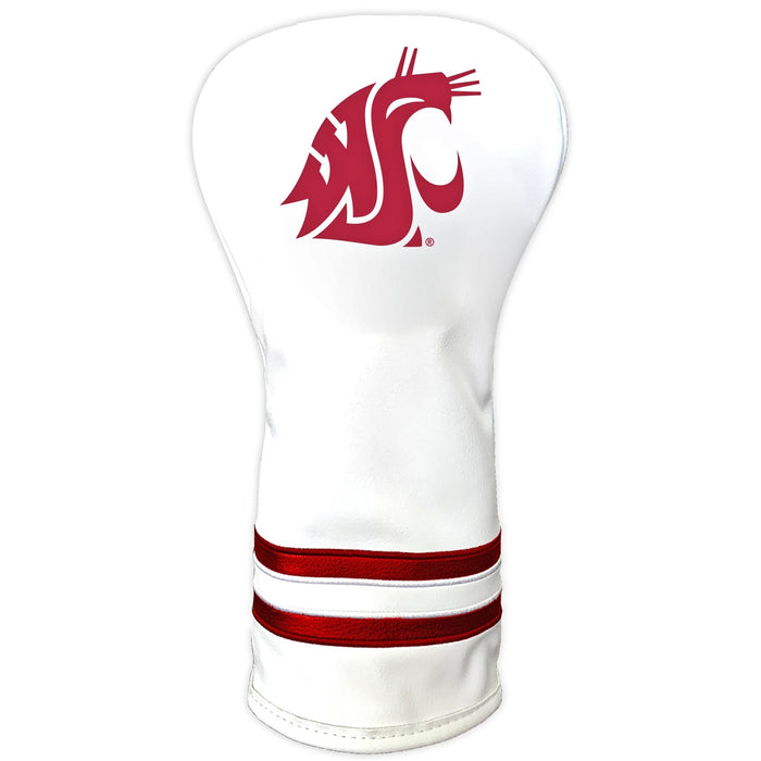 Washington State Cougars Alternate Vintage Golf Headcovers – White - Club Rehab