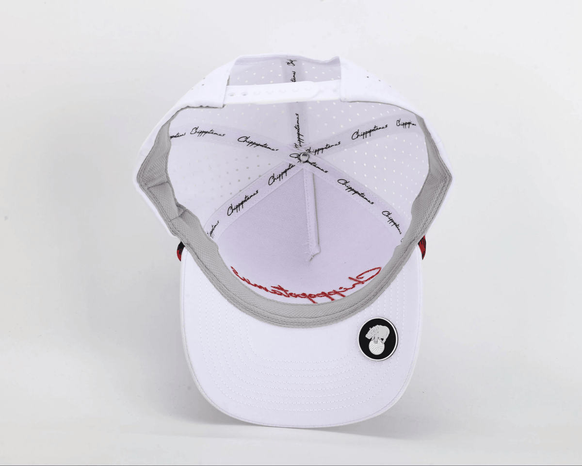 White Rope Hat - Chippopotamus Red - Club Rehab