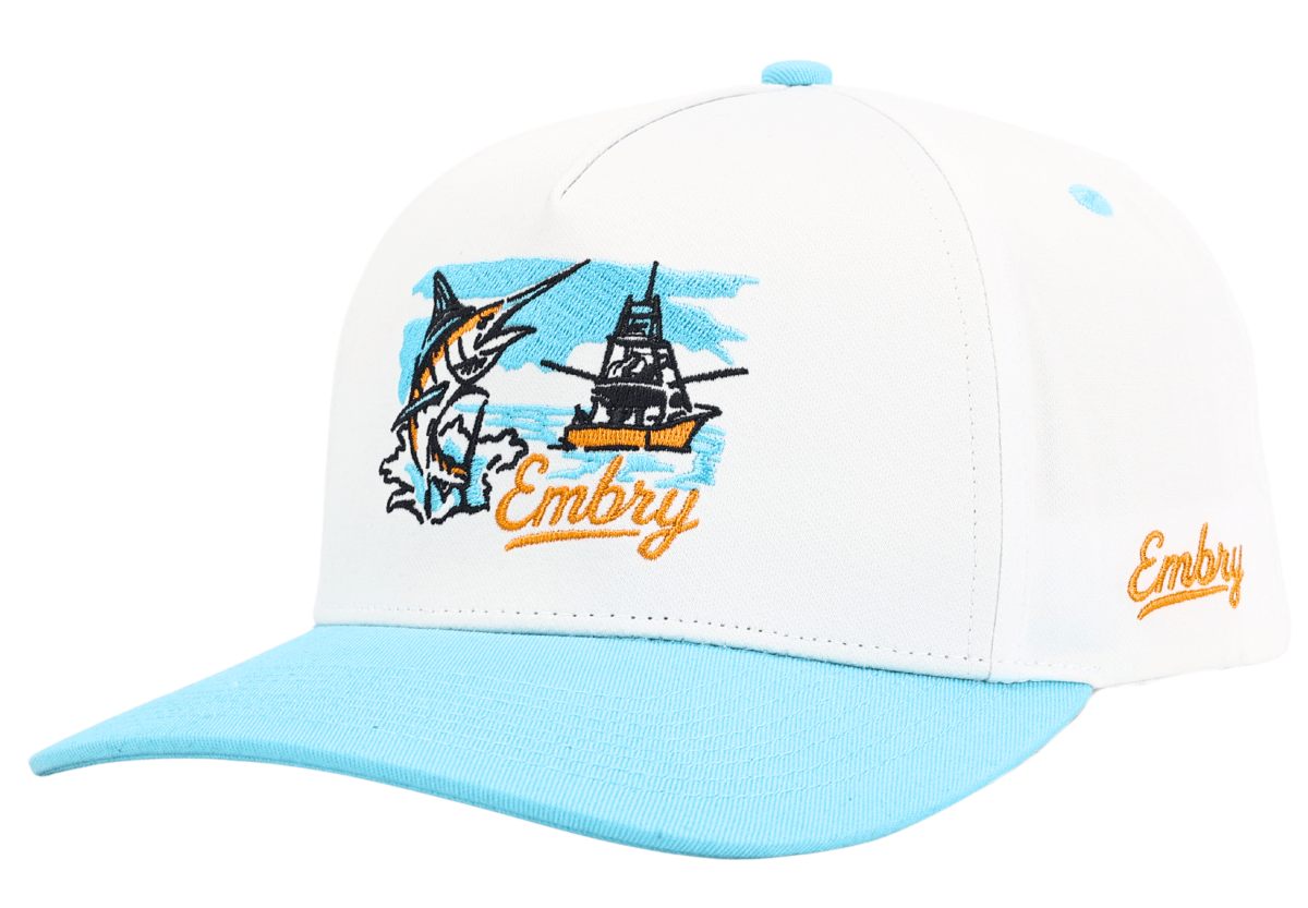 White/Sky - Offshore - Club Rehab - Trucker HatWhite/Sky - Offshore