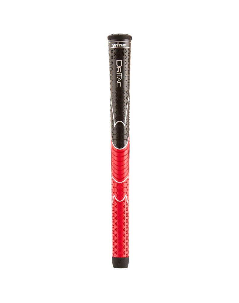 Winn Dri - Tac Golf Grips - Club Rehab - GripStandardBlack/RedWinn Dri - Tac Golf Grips